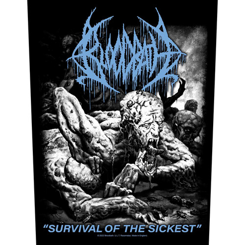 Bloodbath 'Survival Of The Sickest' (Black) Back Patch