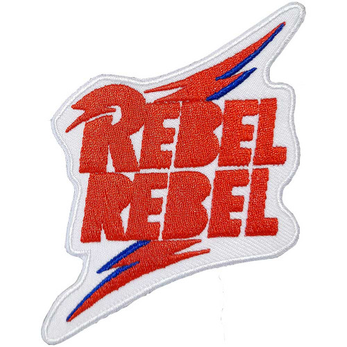 David Bowie 'Rebel Rebel' (Iron On) Patch