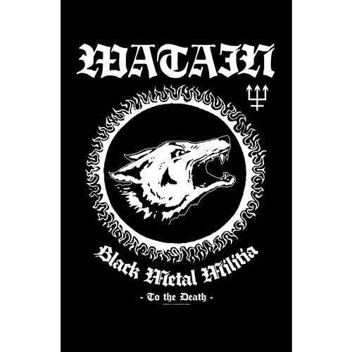 Watain 'Black Metal Militia' Textile Poster