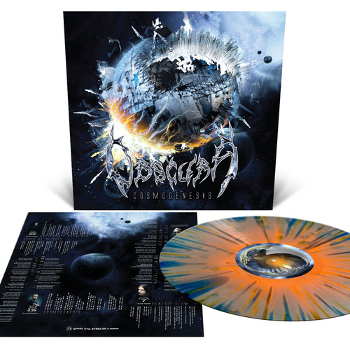 Obscura - 'Diluvium' LP Silver Grimace Purple Three Colour Merge