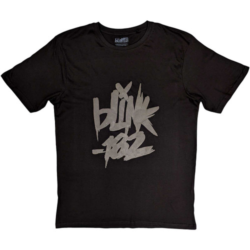 Blink 182 'Neon Logo' (Black) Hi-Build T-Shirt