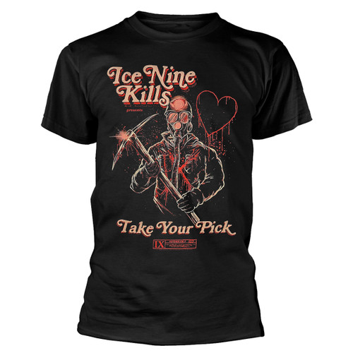 Ice Nine Kills 'V-Day Miner' (Black) T-Shirt