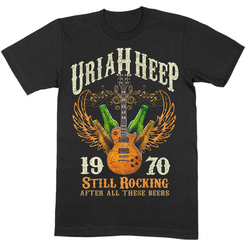 Uriah Heep The Magicians Birthday Blue T-Shirt OFFICIAL - Foto 2