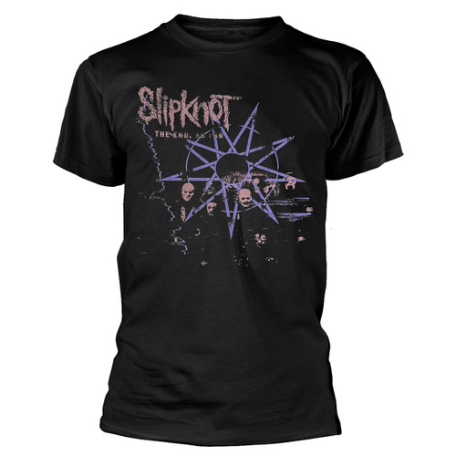 Slipknot 'The End So Far Band Photo' (Black) T-Shirt