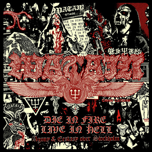 Watain 'Die In Fire - Live In Hell' CD Digipack