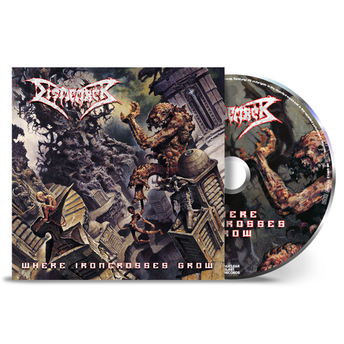 Dismember 'Where Ironcrosses Grow' CD Jewel Case