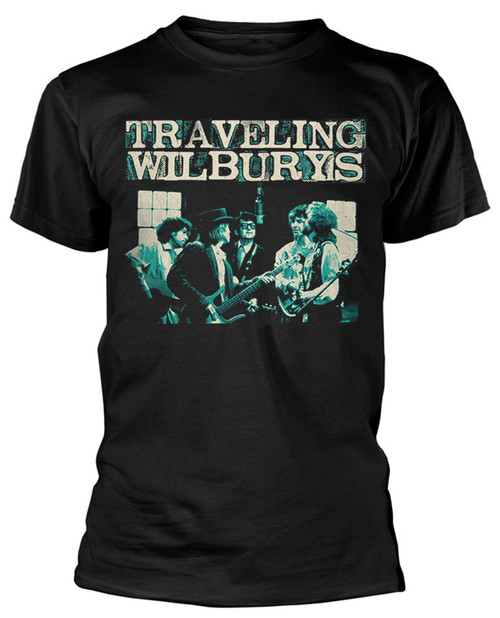 The Traveling Wilburys 'Performing' (Black) T-Shirt