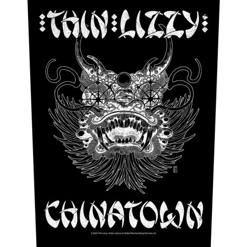 Thin Lizzy 'Chinatown' Back Patch