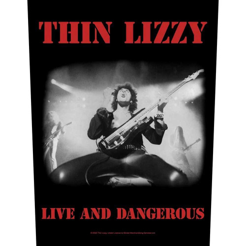 Thin Lizzy 'Live And Dangerous' Textile Poster | Eyesore Merch