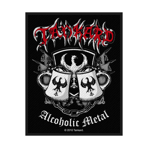 Tankard 'Alcoholic Metal' Patch