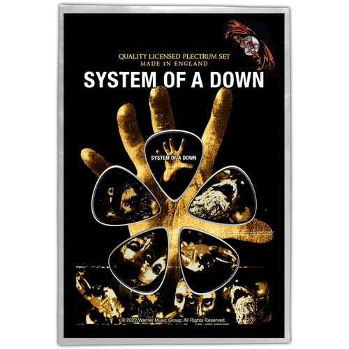 System Of A Down 'Hand' Plectrum Pack