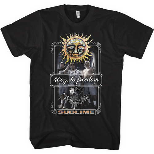 Sublime 'Skunk Records' (Black) T-Shirt Ã‚Â¦ Eyesore Merch
