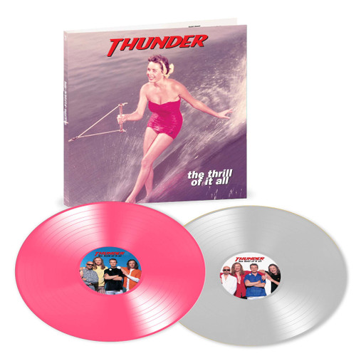 Thunder 'The Thrill Of It All' 2LP Pink & Clear Vinyl