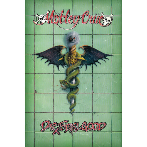 Motley Crue 'Doctor Feelgood' Textile Poster