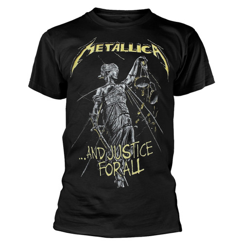 Metallica 'And Justice For All Tracks BP' (Black) T-Shirt