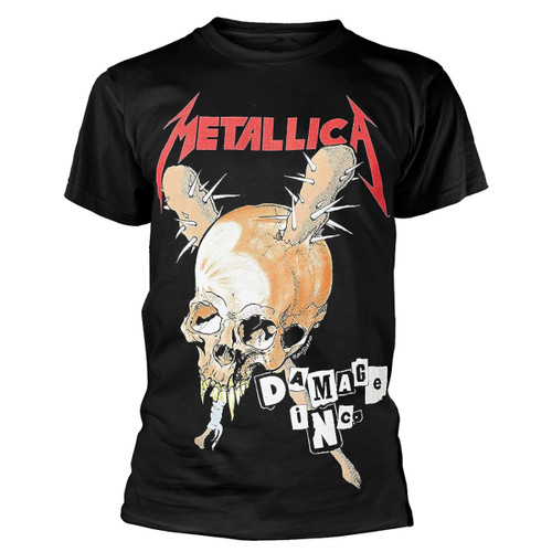 Metallica Damage Inc. Tour T-Shirt: Unleash the Fury of Metal