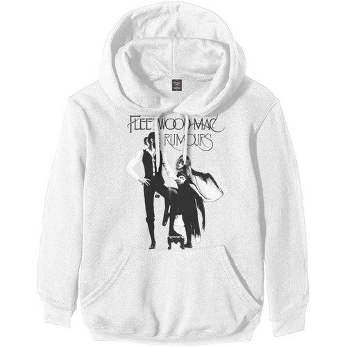 Fleetwood Mac 'Rumours' (White) Pull Over Hoodie