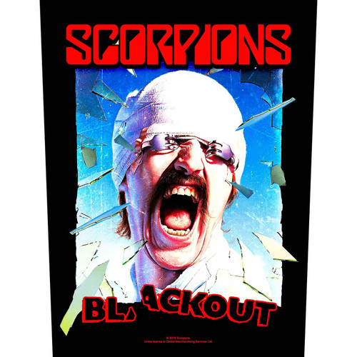 Scorpions 'Blackout' Back Patch