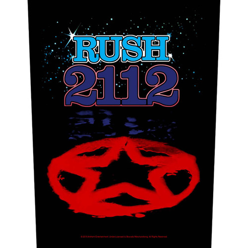 Rush '2112' Number Plate