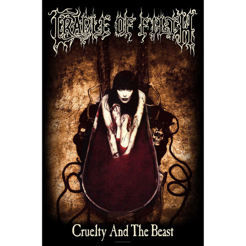Cradle Of Filth 'Cruelty And The Beast' Textile Poster