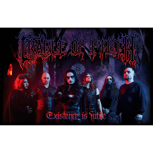 Cradle Of Filth 'Existence Is Futile' Textile Poster