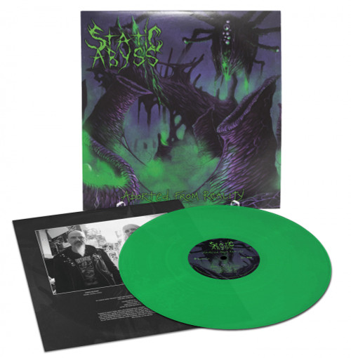 Static Abyss 'Aborted From Reality’ LP Green Vinyl