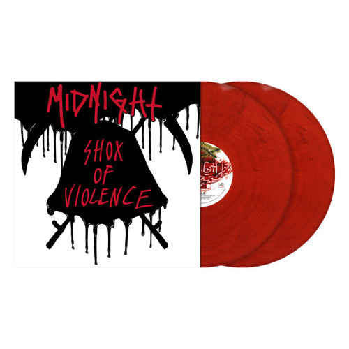 Midnight 'Shox Of Violence' 2LP Red Marbled Vinyl