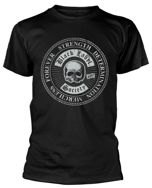Black Label Society 'Face Your Fears' (Black) T-Shirt Front