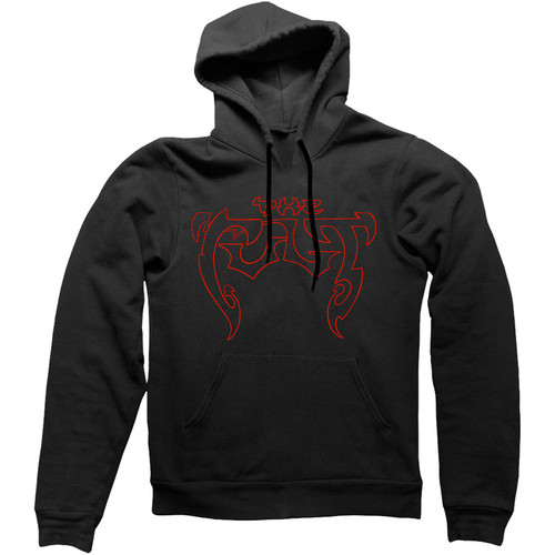 The Cult 'Outline Logo' (Black) Pull Over Hoodie