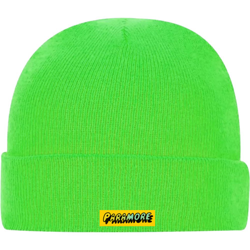 Paramore 'Logo' (Green) Beanie Hat