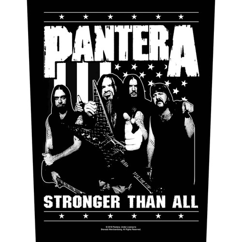 Pantera 'Stronger Than All' Back Patch