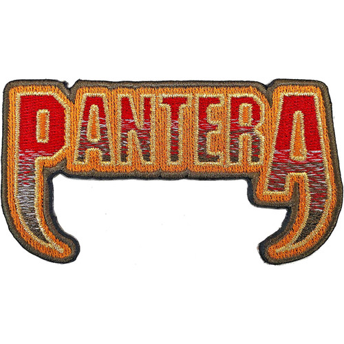 Pantera 'Fangs Logo' (Iron On) Patch