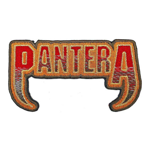 Pantera 'Fangs Logo' (Iron On) Patch