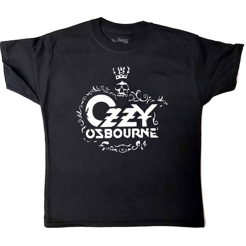 Ozzy Osbourne 'Logo' (Black) Kids T-Shirt