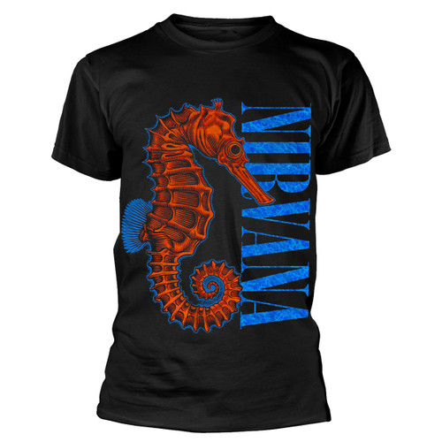 Nirvana 'Seahorse RO' (Black) T-Shirt