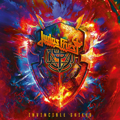 Judas Priest 'Invincible Shield' 2LP Red Vinyl