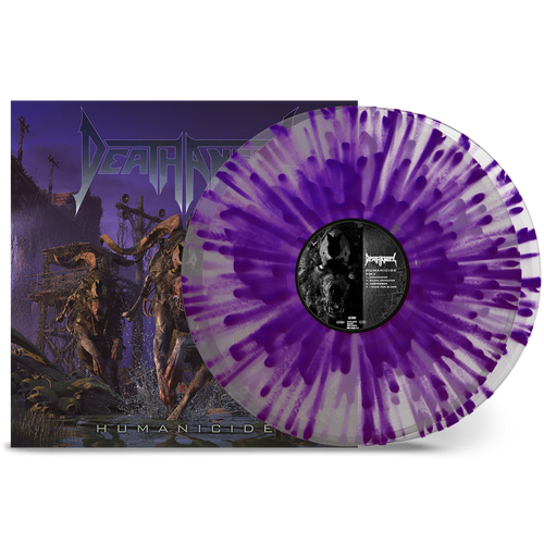 Death Angel 'Humanicide' 2LP Clear Purple Splatter Vinyl