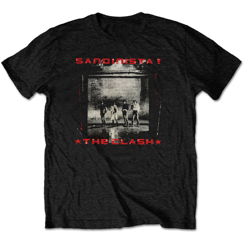 The Clash 'Sandinista!' (Black) T-Shirt