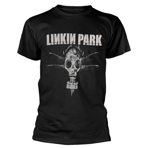 Linkin Park 'Gas Mask' (Black) T-Shirt