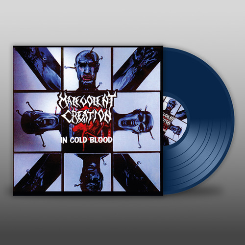 Malevolent Creation 'In Cold Blood' LP Transparent Blue Gatefold Vinyl