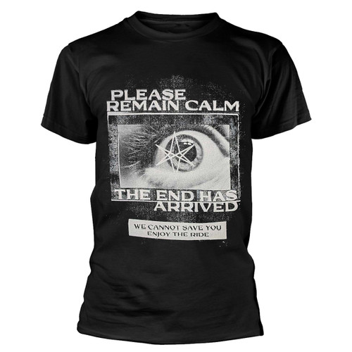 Bring Me The Horizon 'Remain Calm FP' (Black) T-Shirt