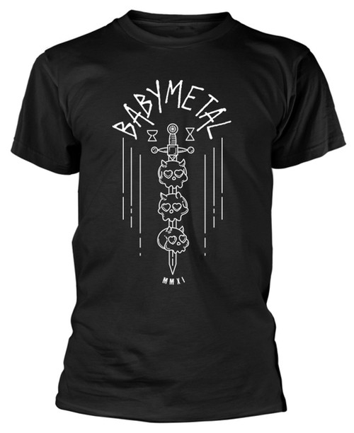 Babymetal 'Skull Sword' (Black) T-Shirt