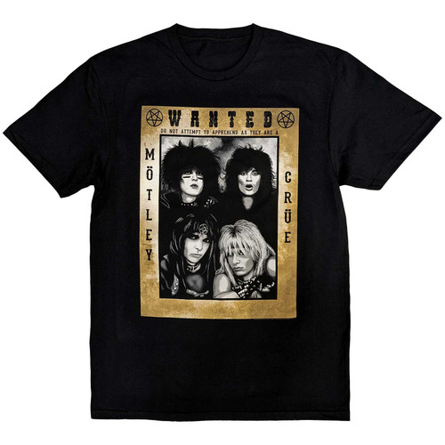 Motley Crue 'Buffalo' (Black) T-Shirt