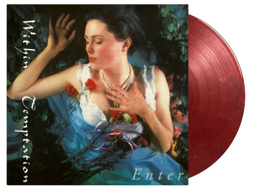 Within Temptation 'Enter' LP 180g Transparent Red Solid White & Black Marbled Vinyl