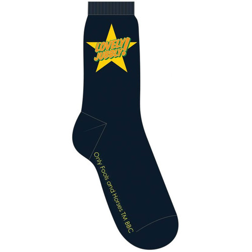 Only Fools And Horses 'Lovely Jubbly' (Navy) Socks (One Size = UK 7-11)