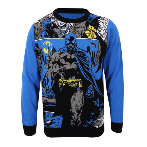 Batman 'Manga' (Multicoloured) Knitted Sweatshirt