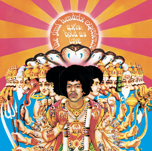 The Jimi Hendrix Experience 'Axis: Bold As Love' LP Black Vinyl Gatefold Sleeve