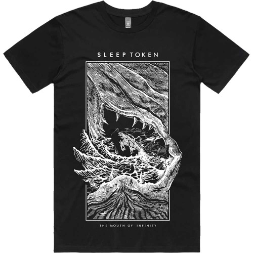 Sleep Token 'The Mouth Of Infinity' (Black) T-Shirt