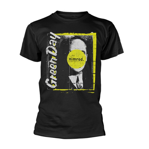 Green Day 'Nimrod Portrait' (Black) T-Shirt