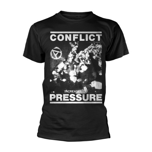 Conflict 'Increase the pressure' (Black) T-Shirt